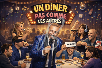 ANIMATION TENDANCE DE DINER ANIMATION DE VOTRE REPAS DINER SOIREE INTERACTIVE | bea-partenaire