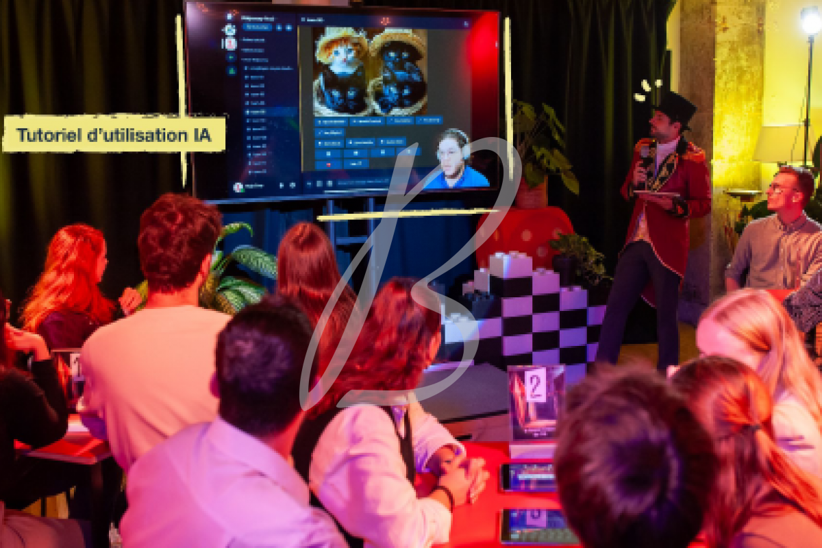 IA CIRQUE CIRCUS PROMPT CHATGPT FUN COHESION TEAM BUILDING | BEA Conception