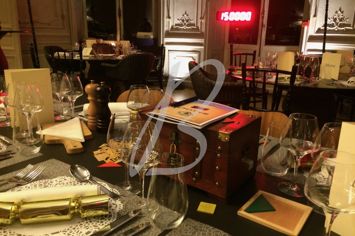 BEA CONCEPTION ANIMATION ESCAPE GAME DINNER UNIQUE | BEA Conception