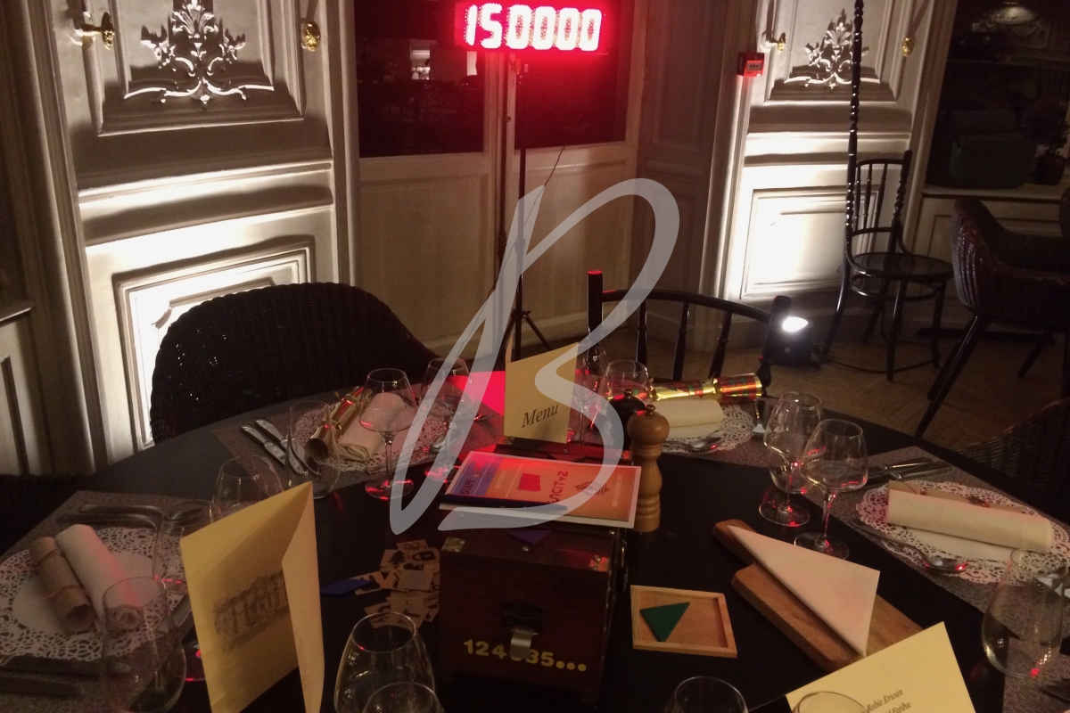 BEA CONCEPTION SOIREE ENTREPRISE INTERACTIVE ESCAPE GAME DINER ANIMATION | BEA Conception