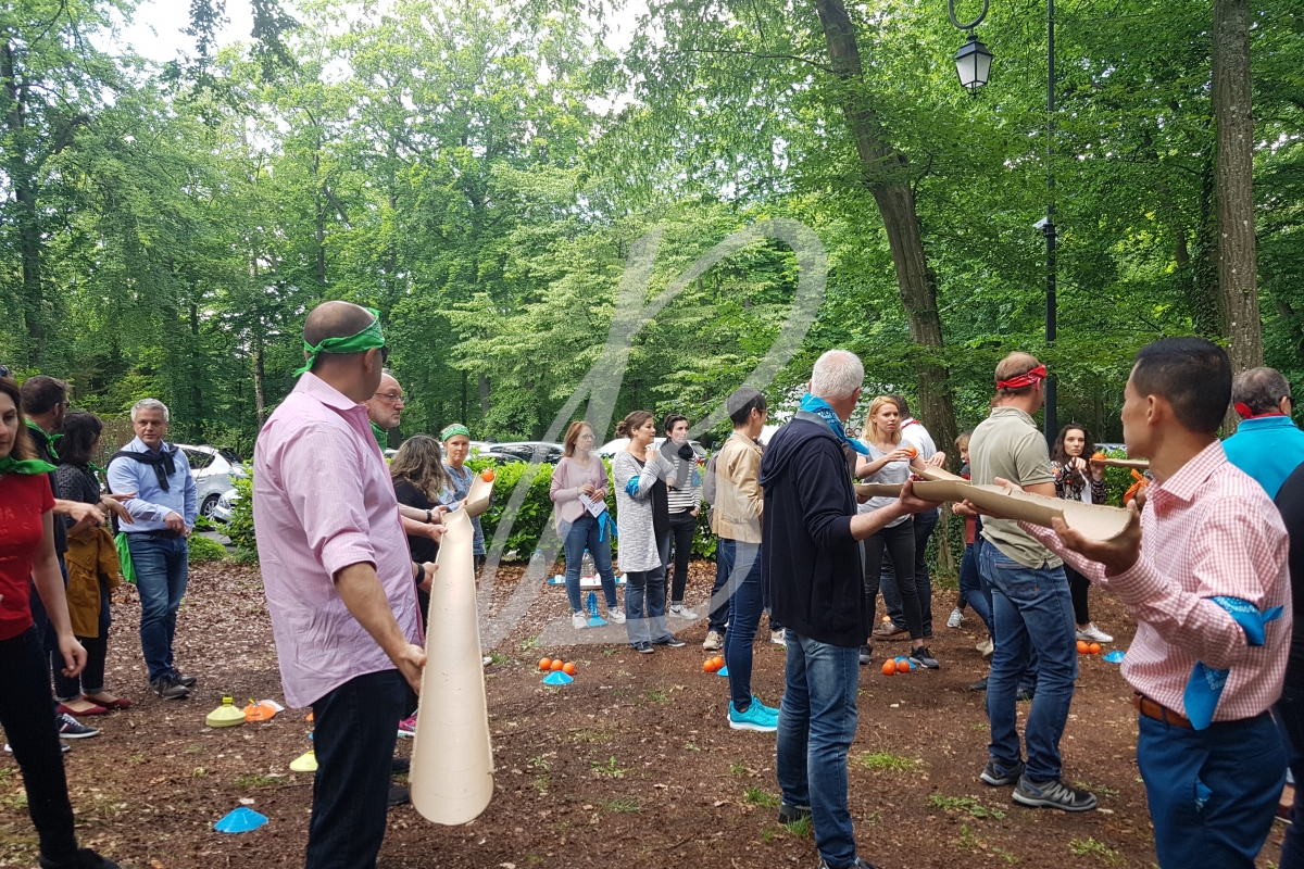 BEA CONCEPTION ANIMATION STRONGER TOGETHER CHALLENGE LUDIQUE SPORTIF TOUR INFERNALE QUARTET A SKI COURSE DE SERVEUR | BEA Conception